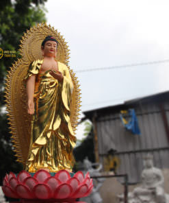 tuong phat a di da phong quang nhua composite dieu khac tran gia 7
