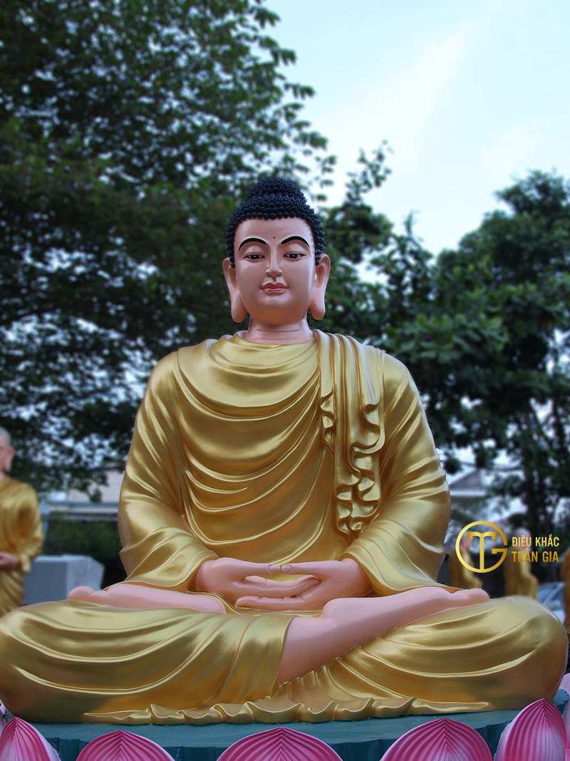 tuong phat bon su thich ca mau ni thien dinh nhua composite dieu khac tran gia 1 2