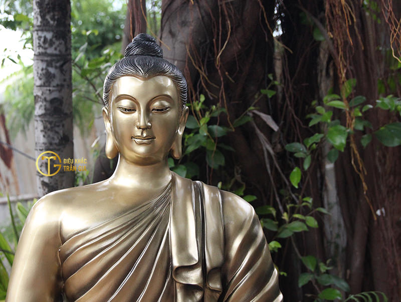 tuong phat bon su thich ca mau ni nhua composite dieu khac tran gia 7