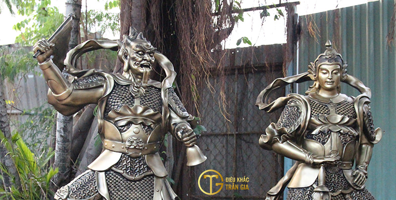 tuong vi da ho phap tieu dien dai si tieu dien ho phap nhua composite dieu khac tran gia 9
