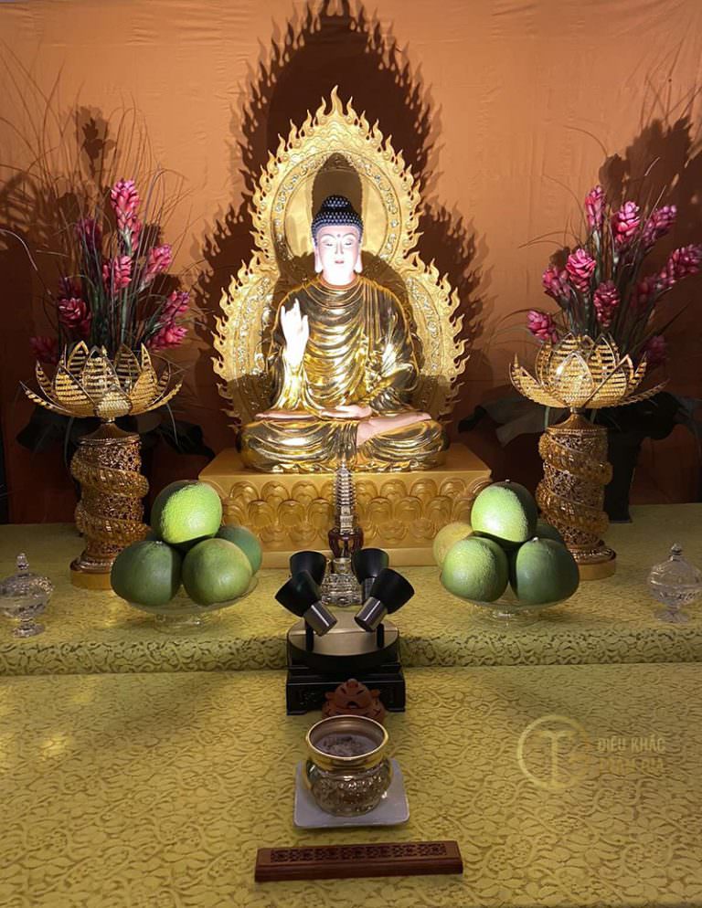 cach thinh tho phat tai gia khai quang diem nhan tuong phat an vi phat tai nha 14