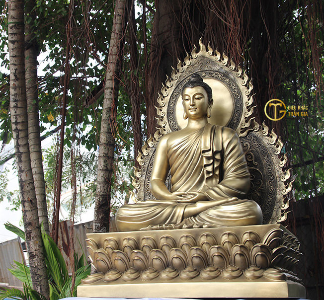 tuong phat bon su thich ca mau ni nhua poly composite 3