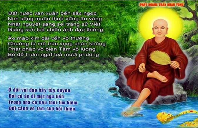 duc vua phat hoang tran nhan tong xuat gia