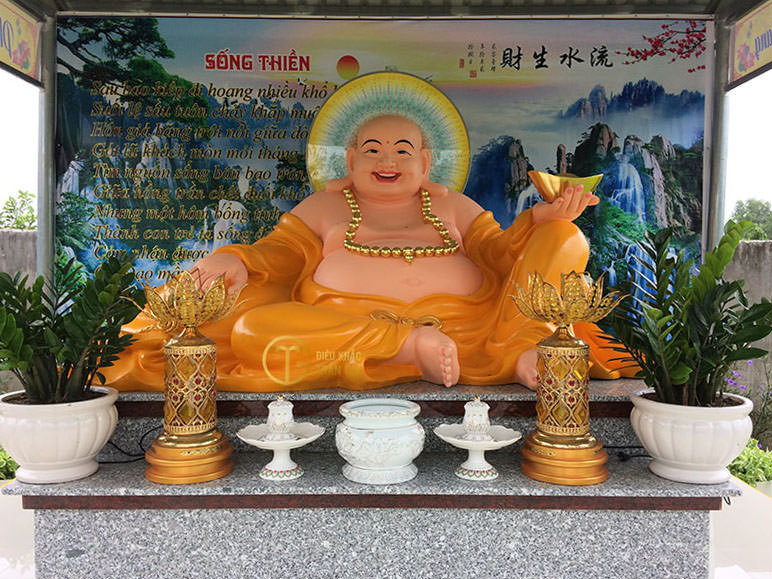 hinh anh tuong phat di lac bang nhua composite dep nhat 6