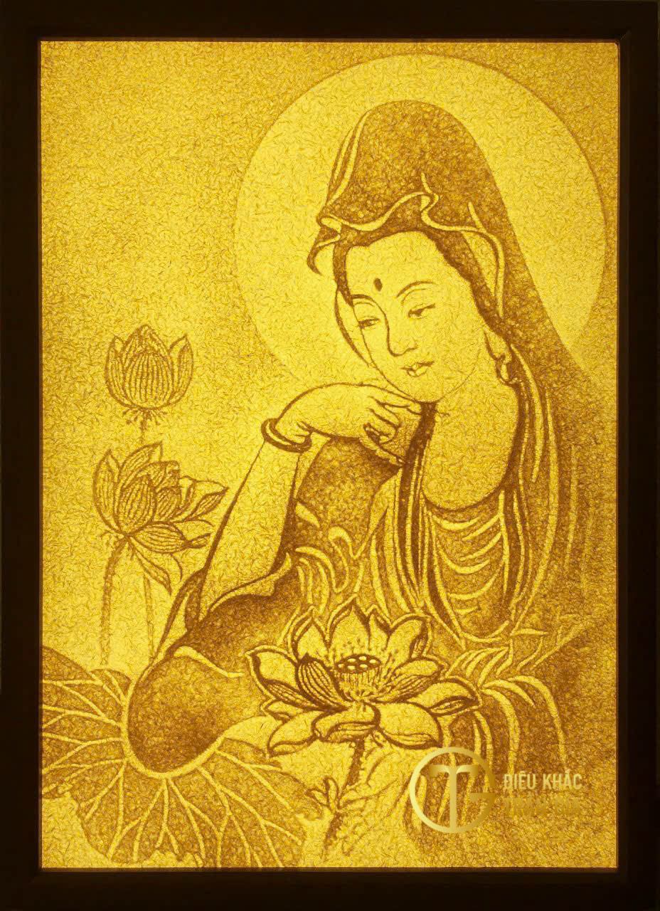 den hao quang phat me quan am 32