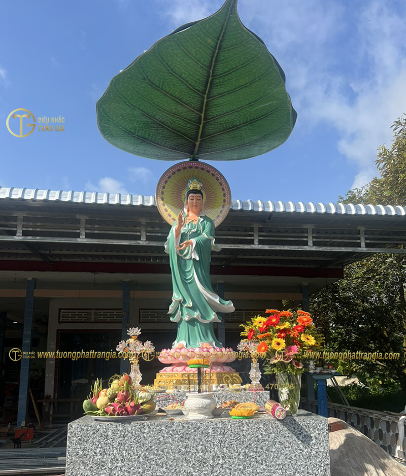 cach dat tuong phat ba quan am ngoai troi 67