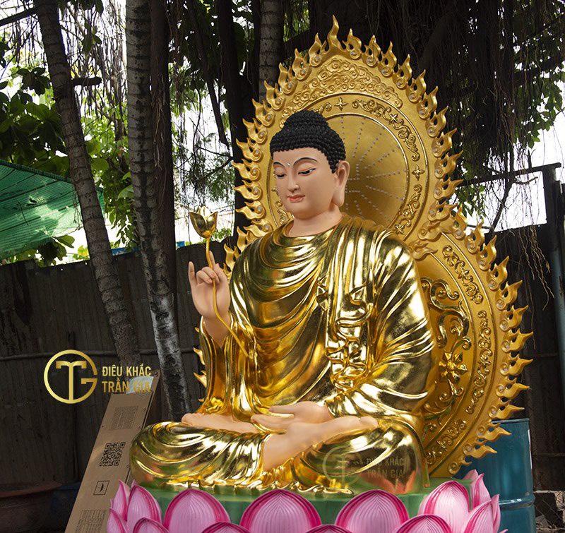 tuong phat thich ca cam hoa sen 28