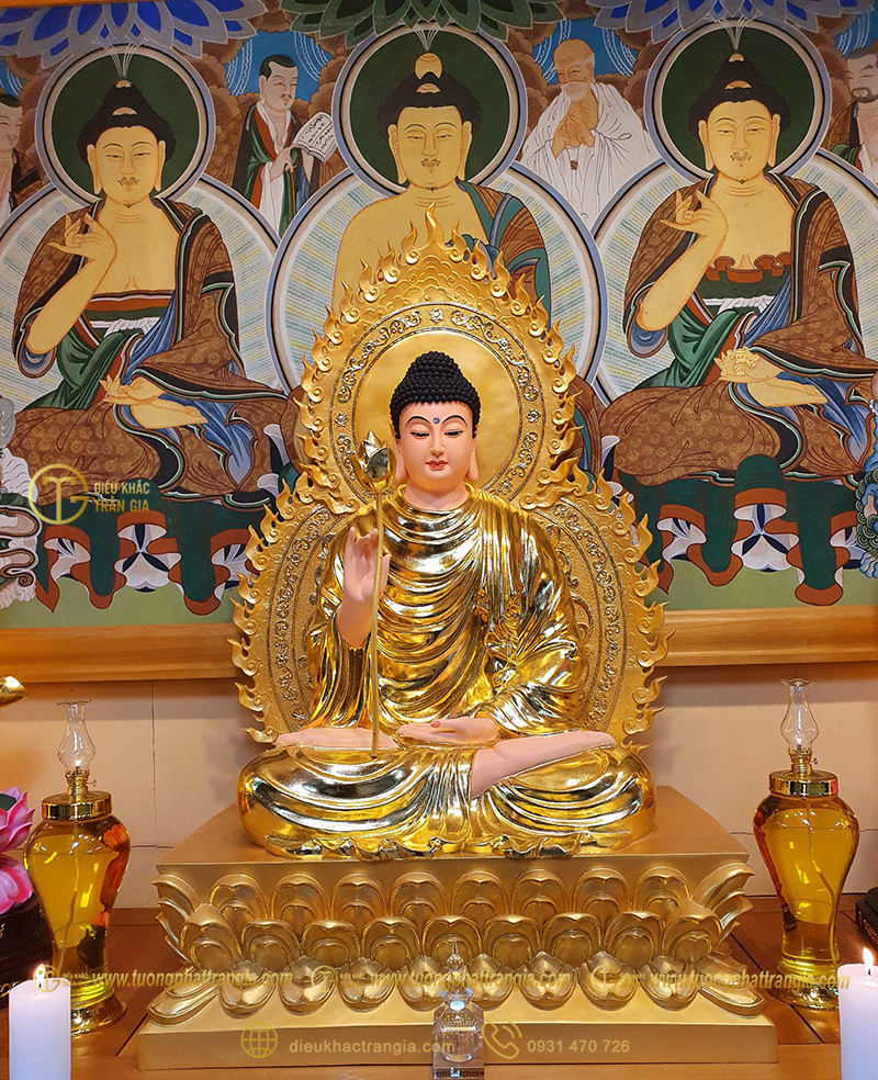 tuong phat thich ca cam hoa sen 66