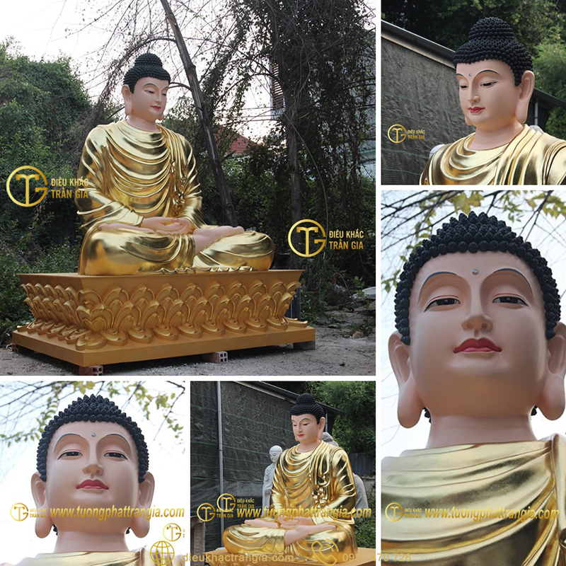 tuong phat thich ca va a di da 27