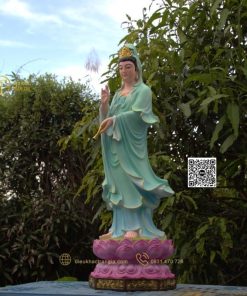 Tượng Bồ Tát Quan âm 100cm