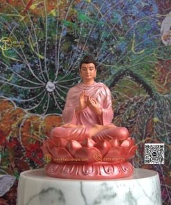 hinh anh mau tuong bon su chuyen phap luan 15cm hong cam 13