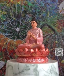 hinh anh mau tuong bon su chuyen phap luan 15cm hong cam 3