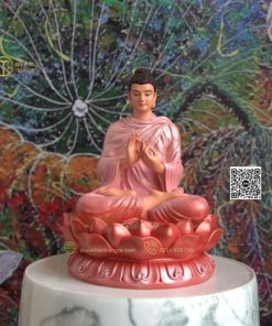 hinh anh mau tuong bon su chuyen phap luan 15cm hong cam 4