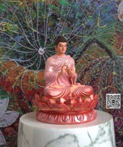 hinh anh mau tuong bon su chuyen phap luan 15cm hong cam 5