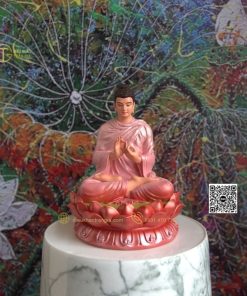 hinh anh mau tuong bon su chuyen phap luan 15cm hong cam 9