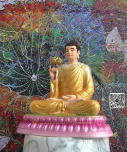 hinh anh mau tuong bon su chuyen phap luan 20 vang hong 4