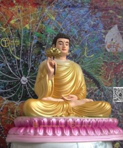 hinh anh mau tuong bon su chuyen phap luan 20 vang hong 9