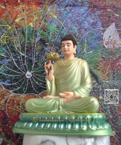 hinh anh mau tuong bon su niem hoa vi tieu 20cm xanh 2