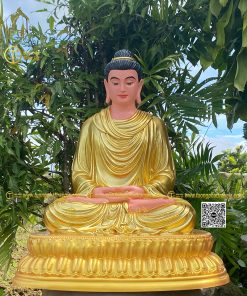 hinh anh mau tuong bon su thien 60cm dat vang 2