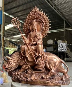 Tượng Địa Tạng Bồ Tát bằng đồng 120cm