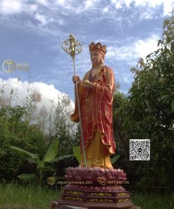 hinh anh mau tuong dia tang dung dai sen nhua composite 180cm 11