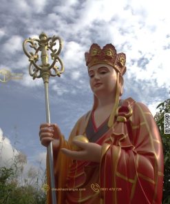 hinh anh mau tuong dia tang dung dai sen nhua composite 180cm 19