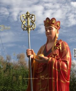 hinh anh mau tuong dia tang dung dai sen nhua composite 180cm 2