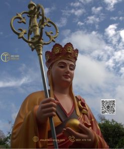 hinh anh mau tuong dia tang dung dai sen nhua composite 180cm 28