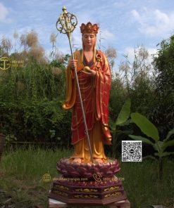 hinh anh mau tuong dia tang dung dai sen nhua composite 180cm 35