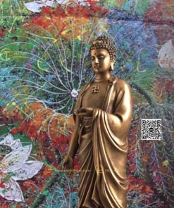 hinh anh mau tuong phat a di da bang dong 12