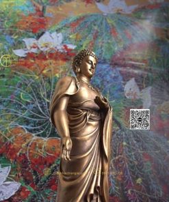 hinh anh mau tuong phat a di da bang dong 15