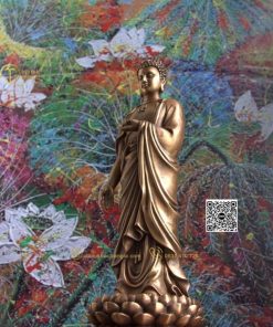 hinh anh mau tuong phat a di da bang dong 5