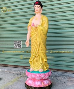 hinh anh mau tuong phat a di da dung 100cm 13