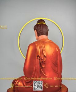 hinh anh mau tuong phat thich ca thien 60cm ao do 1