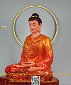 hinh anh mau tuong phat thich ca thien 60cm ao do 3