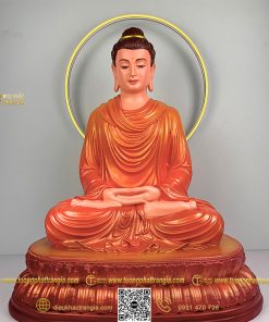 hinh anh mau tuong phat thich ca thien 60cm ao do 5 1