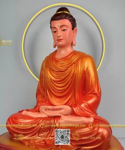 hinh anh mau tuong phat thich ca thien 60cm ao do 7