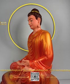 hinh anh mau tuong phat thich ca thien 60cm ao do 8