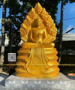 Tượng Rắn Thần Naga 7 đầu và Đức Phật