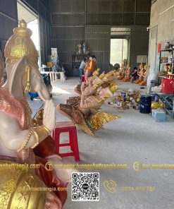hinh anh mau tuong than voi thai lan ganesha ngoi 150cm 1