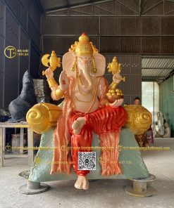 Tượng Thần Voi Thái Lan Ganesha ngồi 150cm