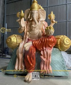 hinh anh mau tuong than voi thai lan ganesha ngoi 150cm 16