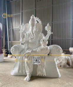 hinh anh mau tuong than voi thai lan ganesha ngoi 150cm 4