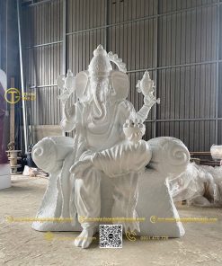 hinh anh mau tuong than voi thai lan ganesha ngoi 150cm 7