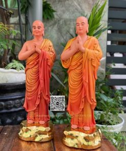 Tượng tôn giả A Nan Đà - Ca Diếp