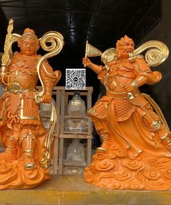 hinh anh tuong 2 vi ho phap trong phat giao 50cm 11