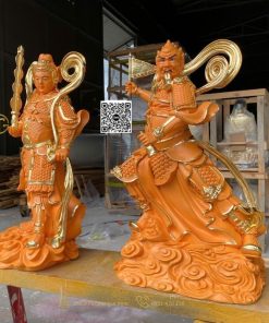 hinh anh tuong 2 vi ho phap trong phat giao 50cm 17