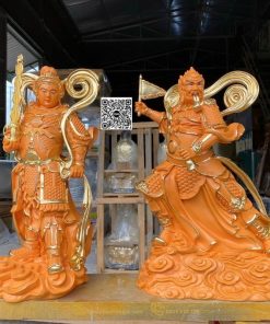 hinh anh tuong 2 vi ho phap trong phat giao 50cm 6