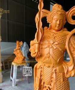 hinh anh tuong 2 vi ho phap trong phat giao 50cm 7