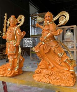 hinh anh tuong 2 vi ho phap trong phat giao 50cm 9